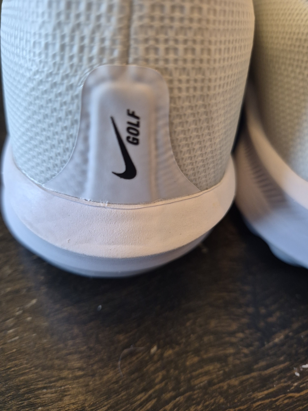 Nike Infinity Tour Boa 2 (Wide) PureWhite/ Platinum Green Golf Shoes - Picture 8 of 13